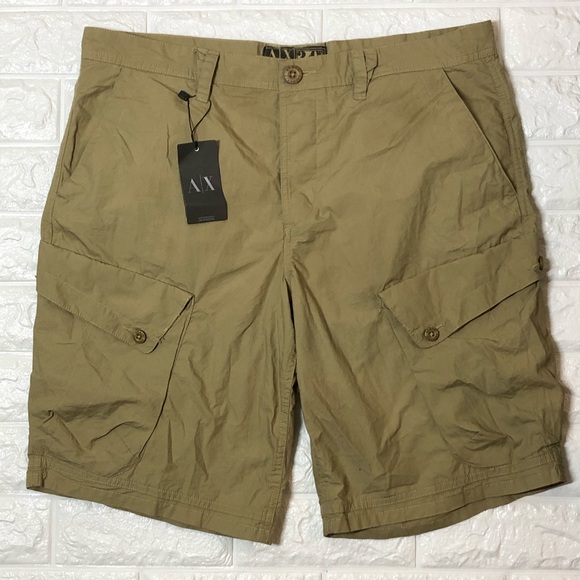 armani exchange cargo shorts